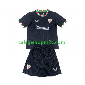 Athletic Bilbao Bambino Maglia Quarta 2024/2025 Manica Corta
